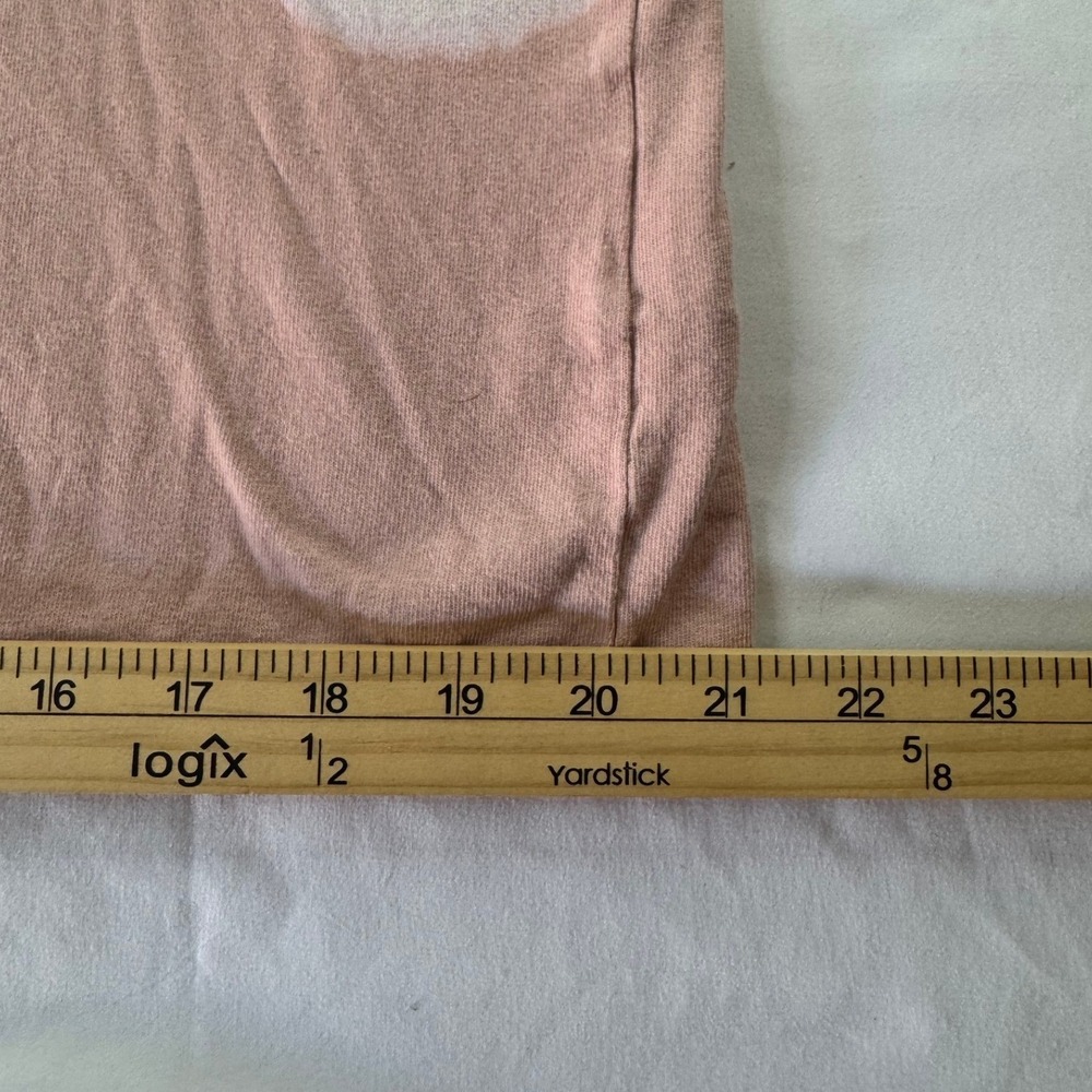 Obey T-Shirt Size M Pink Good Bleach Cloud Wash Logo Short Sleeve Tee - Picture 5 of 10